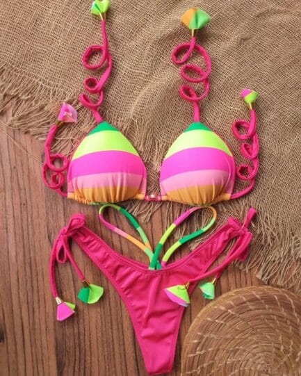 Bikini - fruit lines